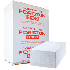 Газоблок PORISTON 100/200/610 мм D400 