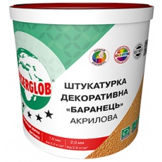Декоративна Штукатурка Акрилова "Баранець" ANSERGLOB 25кг Декоративна Штукатурка Акрилова "Баранець" ANSERGLOB 25кг