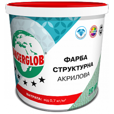Фарба Структурна Акрилова ANSERGLOB 14кг