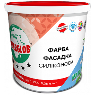 Фарба Фасадна Силіконова ANSERGLOB 7кг