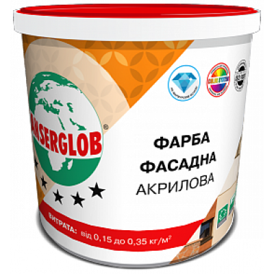 Фарба Фасадна Акрилова ANSERGLOB 4,2кг