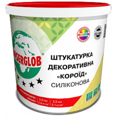 Декоративна Штукатурка Короїд  Силіконова ANSERGLOB 25 кг