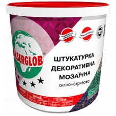 Штукатурка Декоративна Мозаїчна Силікон-Акрилова ANSERGLOB 5 кг