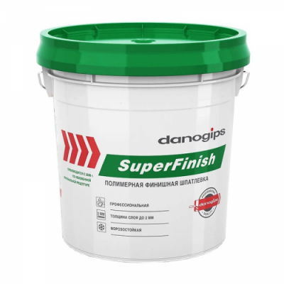 Шпаклівка полімерна DANOGIPS SHEETROCK SUPER FINISH 18,1 кг