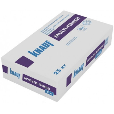 Шпаклівка MULTI-FINISH KNAUF 25 кг