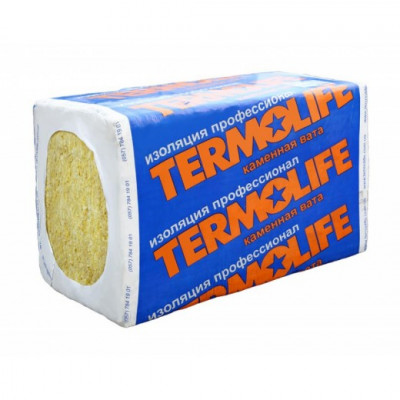 Базальтова Вата TERMOLIFE ЕКО ЛАЙТ 1000/600/100 мм 3,6 кв.м