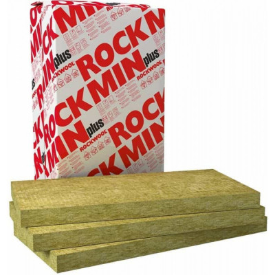 Базальтова Вата ROKWOOL ROCKMIN PLUS 1000/600/100 мм 6 кв.м