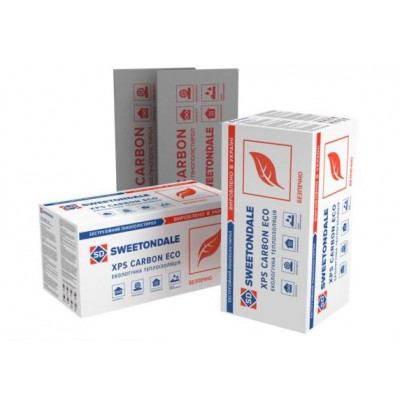 Пінополістирол SWEETONDALE XPS Carbon ECO 1180/580/100 мм