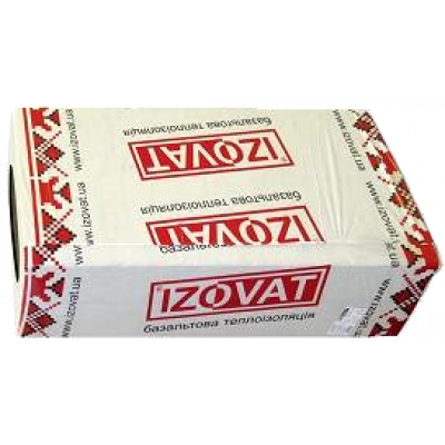 Базальтова Вата IZOVAT 180 1000/600/100 мм 1,2кв.м